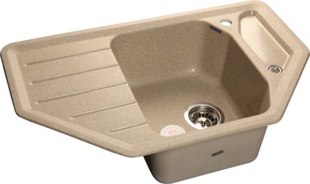 Кухонная мойка GranFest Corner 800E, C-800E песочный